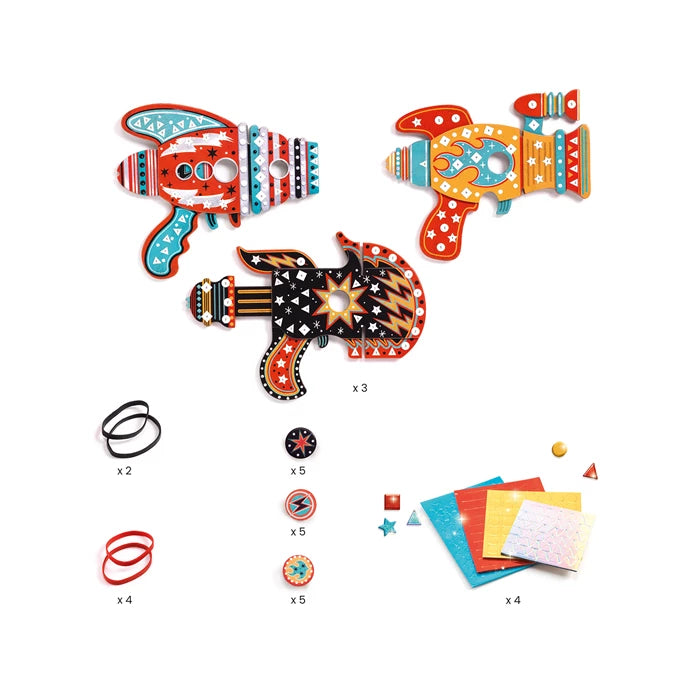 DIY Set 3 Token-Werfer | djeco - toietmoi-laboutique