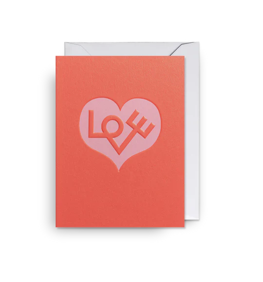 Karte mit Couvert, Love | Klang & Kleid - toietmoi-laboutique