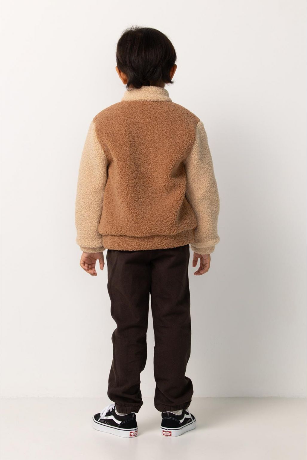 Fleece-Jacke, beige/braun | noppies - toietmoi-laboutique