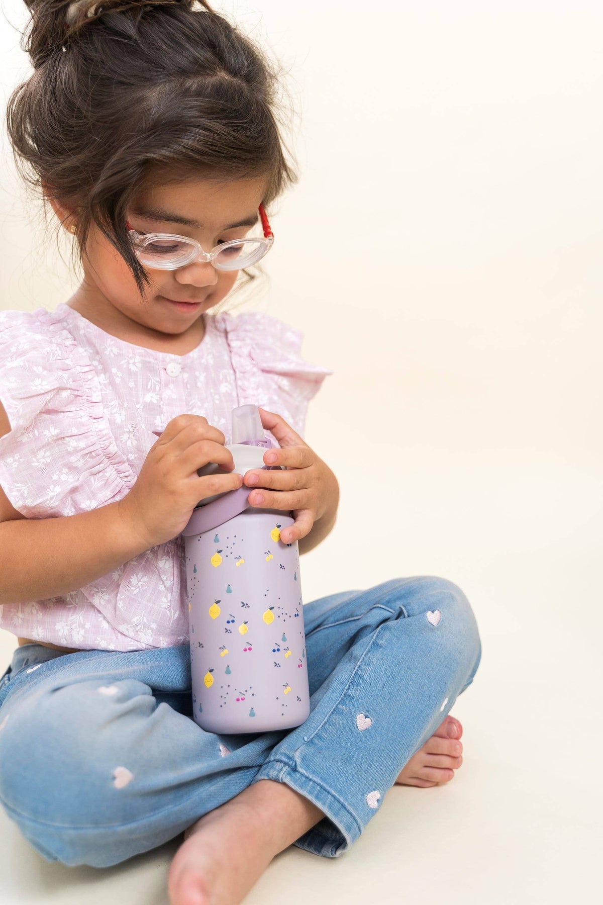 Trinkflasche aus Edelstahl, Früchte | the cotton cloud - toietmoi-laboutique