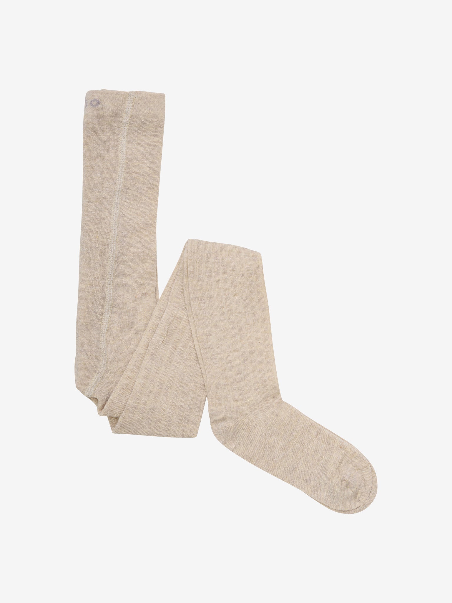 2-er Pack Strumpfhosen mit 25% Wollanteil, sand/beige | Minymo - toietmoi-laboutique
