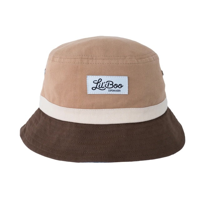 Fischerhut, braun/beige/haselnuss | Lil' Boo - toietmoi-laboutique