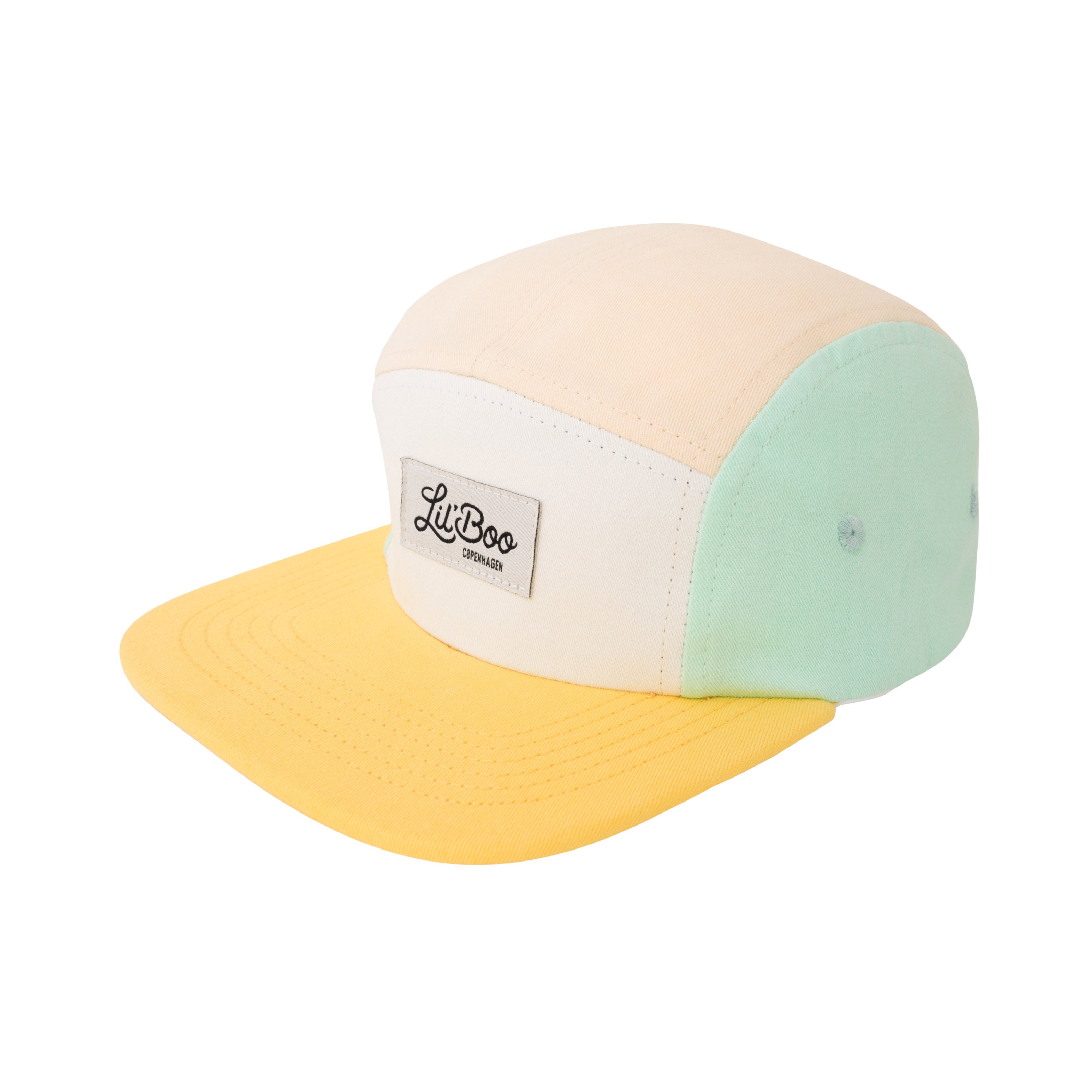 Baseball-Cap, gelb/beige/mint | Lil' Boo - toietmoi-laboutique