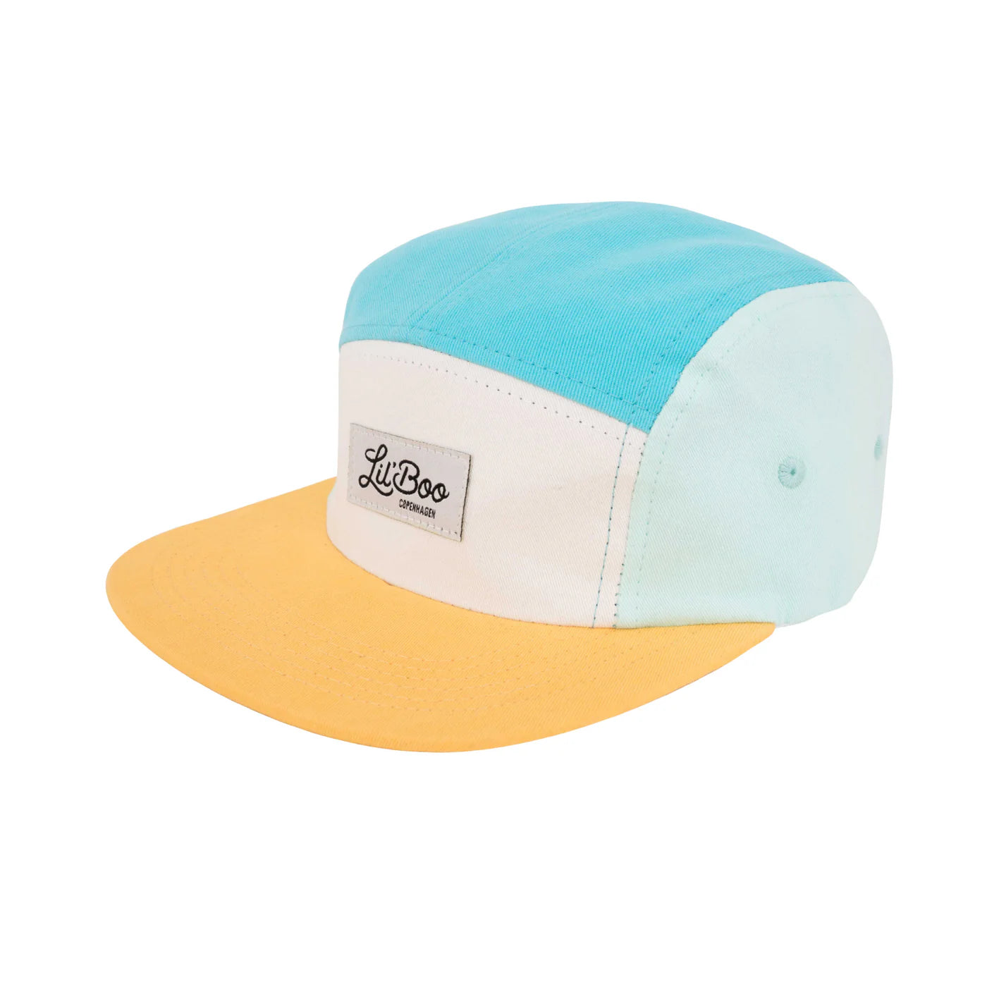 Baseball-Cap,türkis/weiss/gelb | Lil' Boo - toietmoi-laboutique