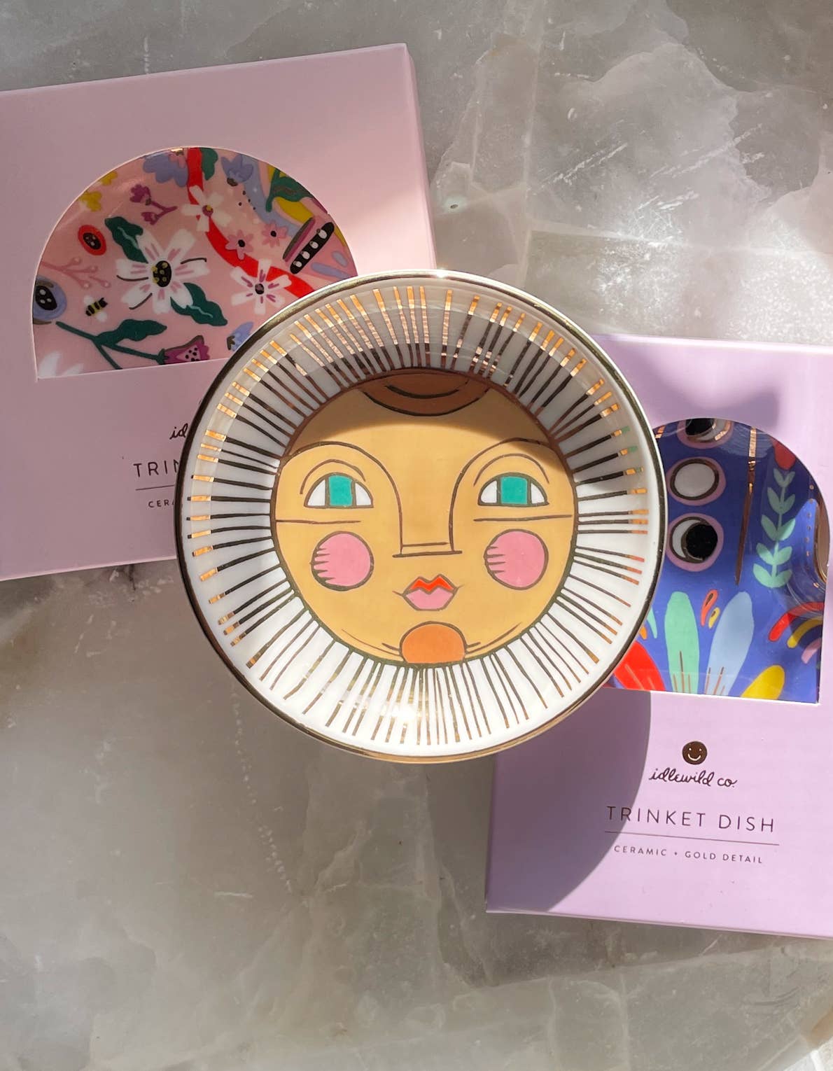 Porzellan Schmuckschale, Sonne | Idlewild Co. - toietmoi-laboutique