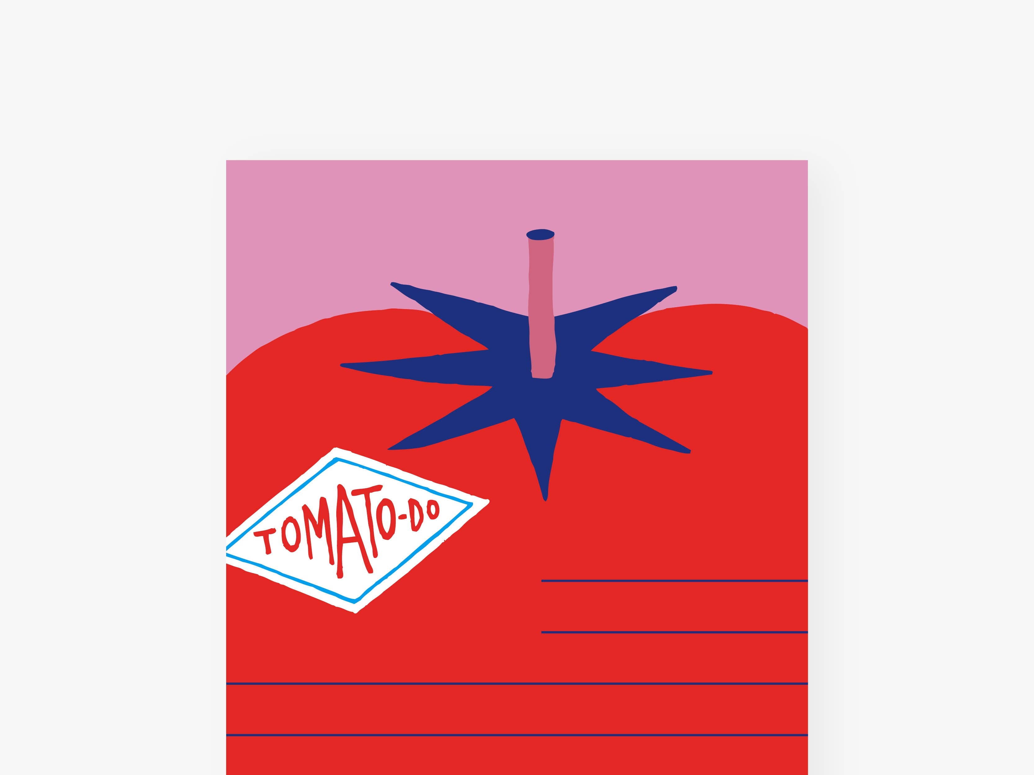 Notizblock "schmal" / Tomato Do | typealive - toietmoi-laboutique