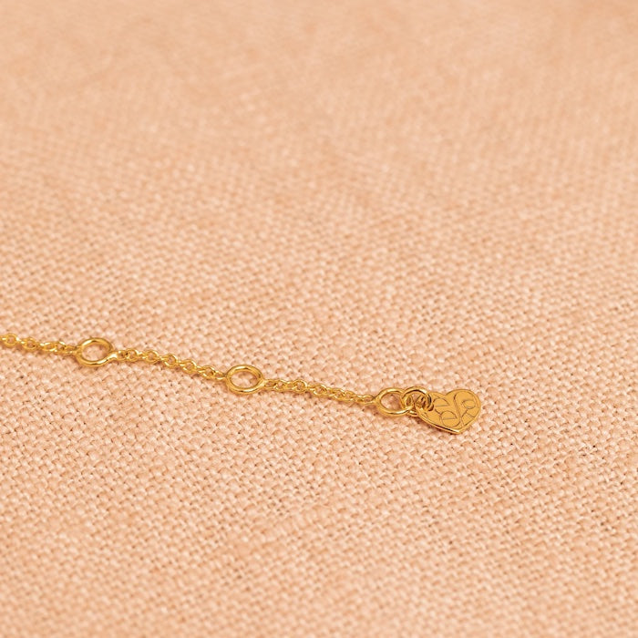 Halskette, LOVE, vergoldetes Messing | feeka - toietmoi-laboutique