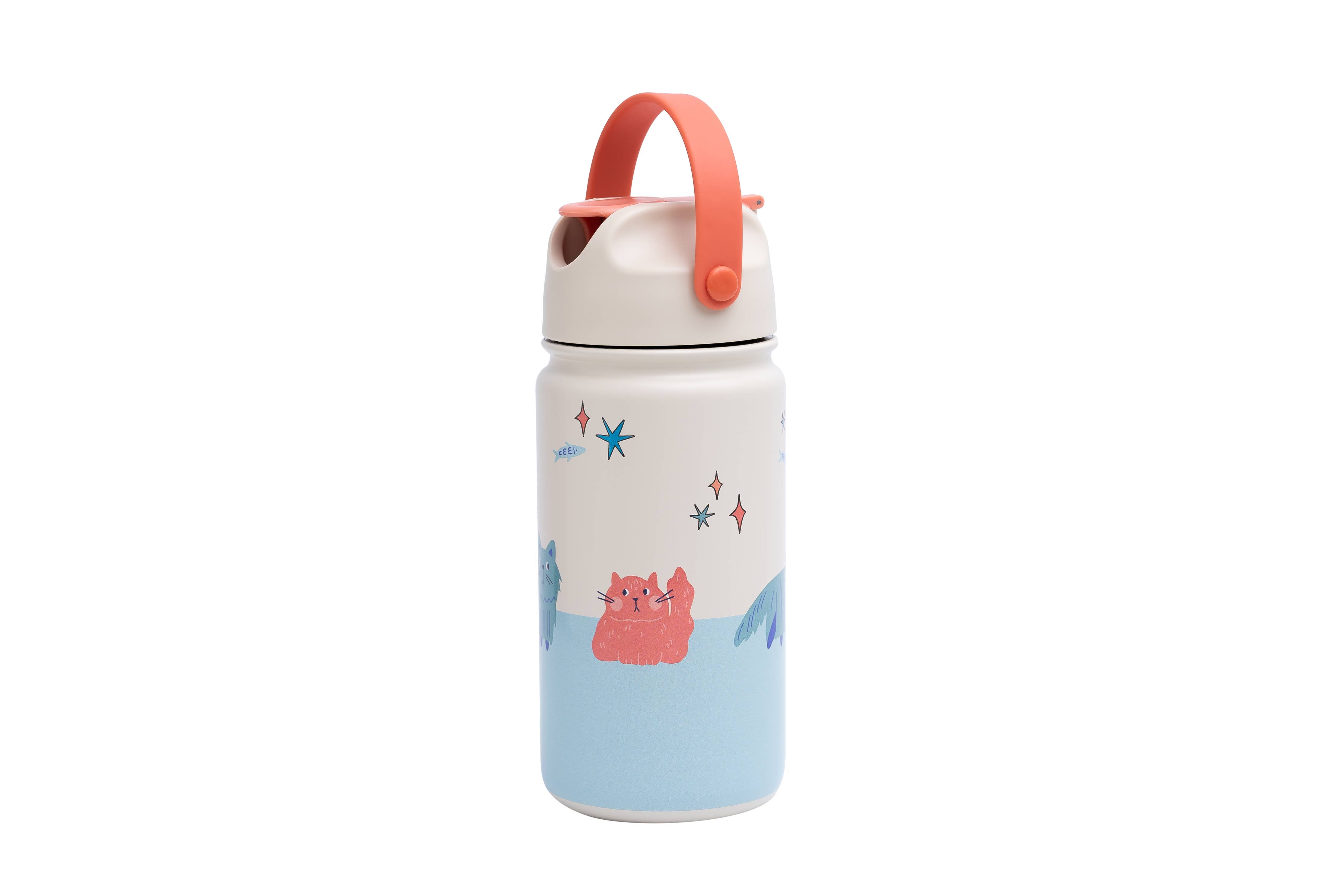 Trinkflasche aus Edelstahl, Katzen | the cotton cloud - toietmoi-laboutique