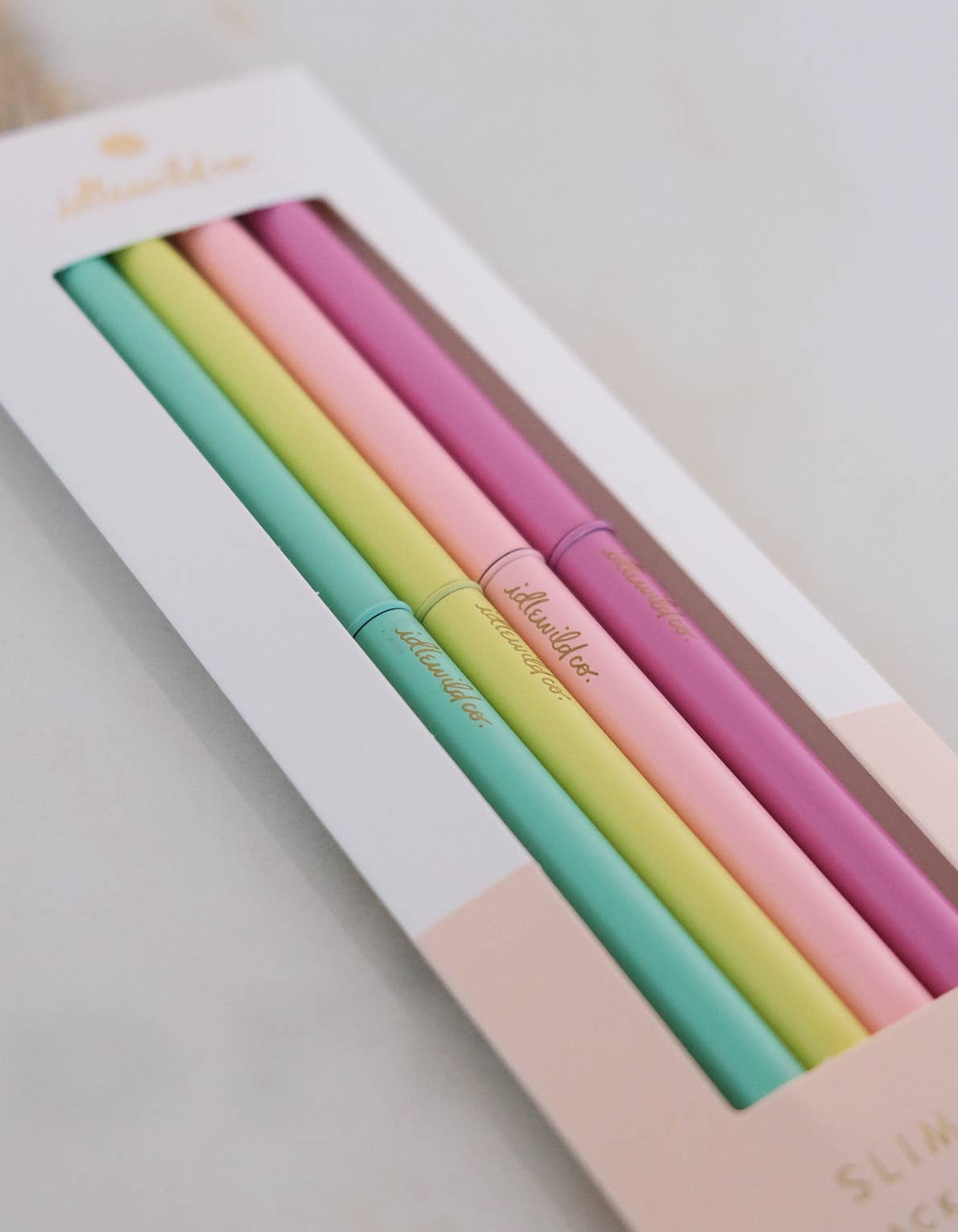 Schmale Stifte im 4er-Set | Pastel Brights | Idlewild Co. - toietmoi-laboutique