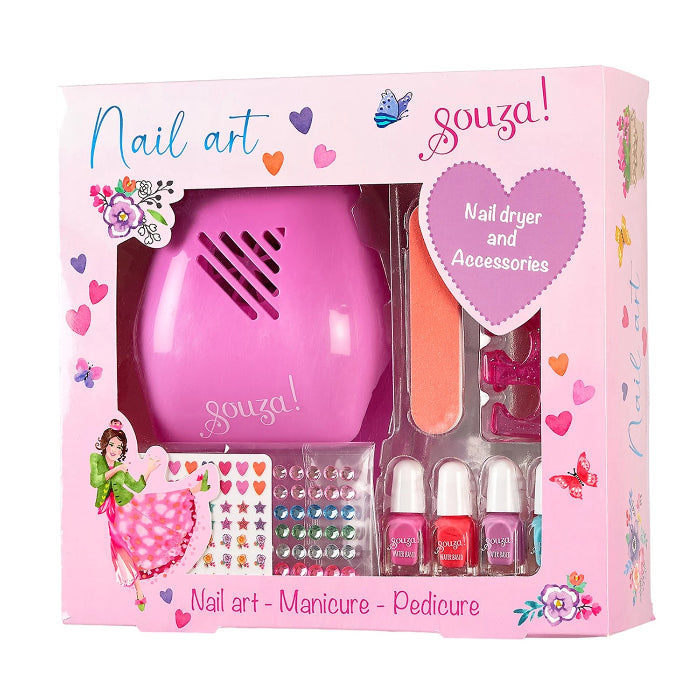 Nagellacktrockner+Set Nagellack | Souza - toietmoi-laboutique