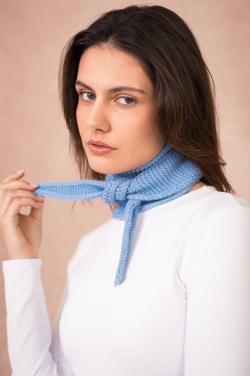 Kleines Dreieckstuch « Sophie », salbei | Calie Paris - toietmoi-laboutique
