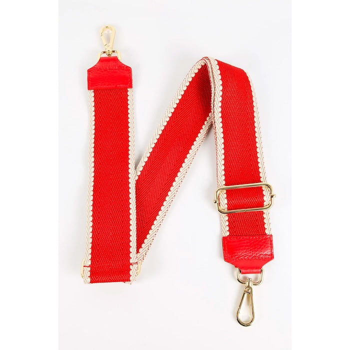 Taschen-Gurt, rot | Maison Fanli - toietmoi-laboutique