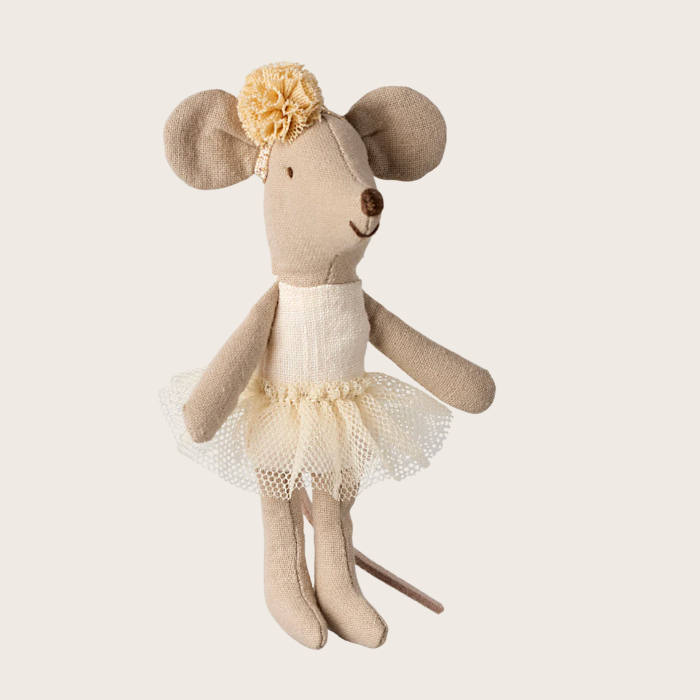Maileg Ballerina Maus, off white | Maileg - toietmoi-laboutique