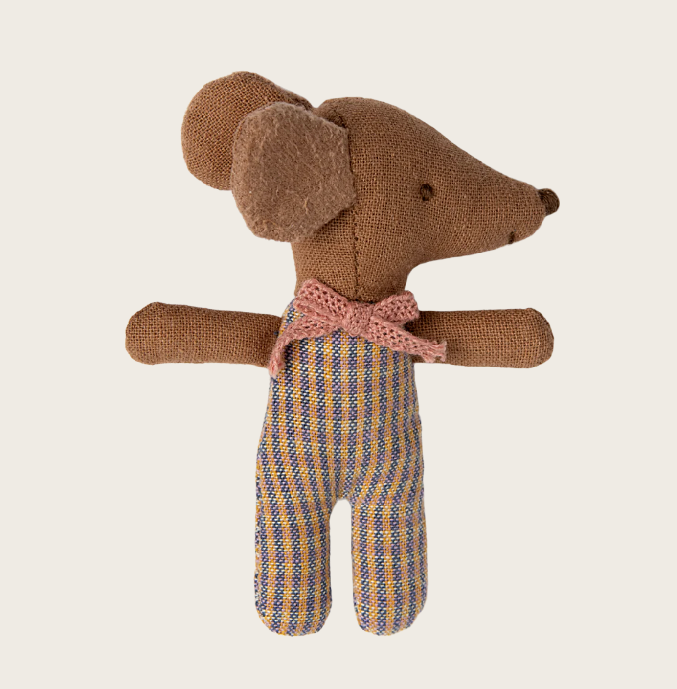 Maileg Schlaf/Wach Babymaus in Streichholzschachtel - rosa | maileg - toietmoi-laboutique