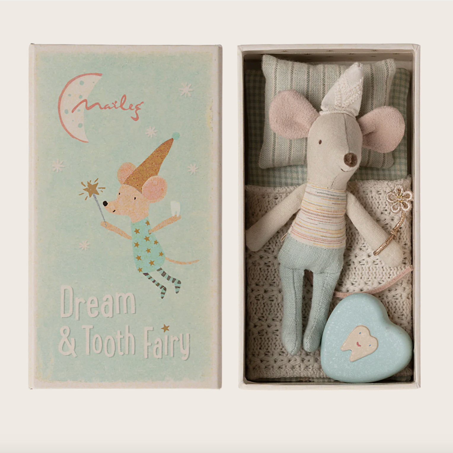 Maileg Zahnfee little brother Maus in Streichholzschachtel | maileg - toietmoi-laboutique