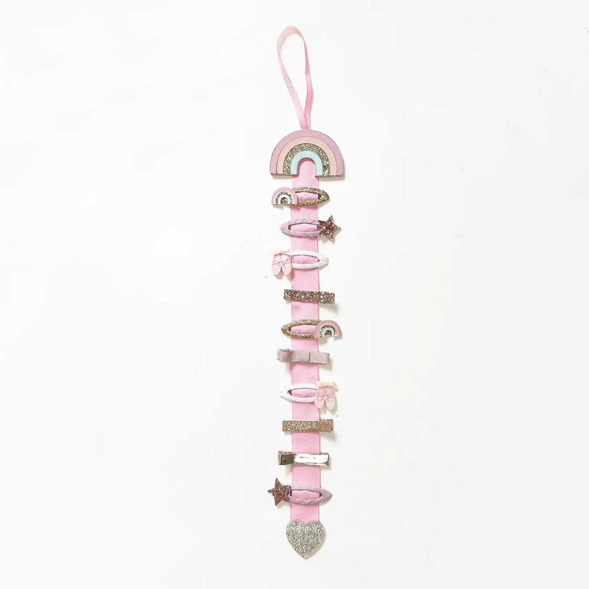 Haarspangen Aufhänger, Regenbogen | Rockahula - toietmoi-laboutique