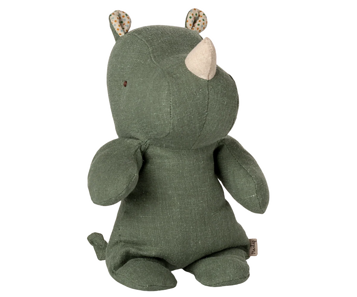 Maileg Safari Friends Rhino small, salbei | maileg - toietmoi-laboutique