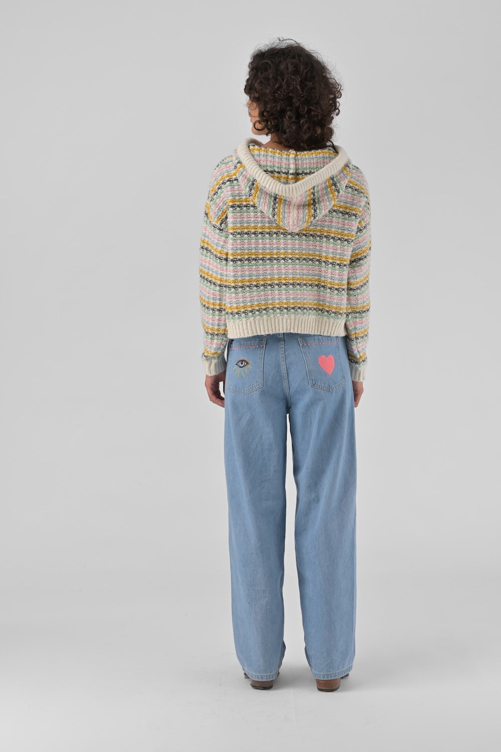 Orfeo Jeans VINCIANE, denim hell | ORFEO Paris. - toietmoi-laboutique