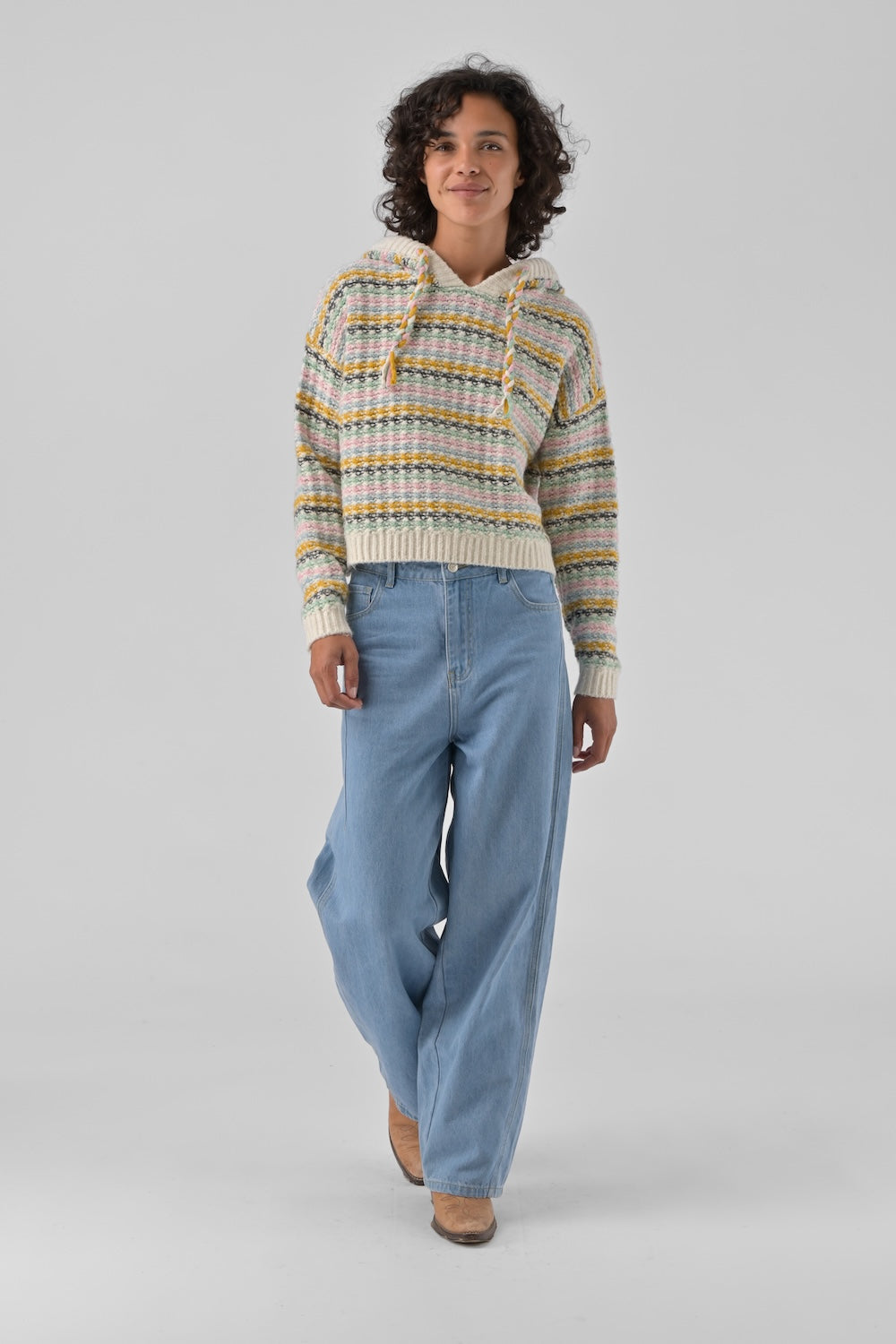 Orfeo Jeans VINCIANE, denim hell | ORFEO Paris. - toietmoi-laboutique