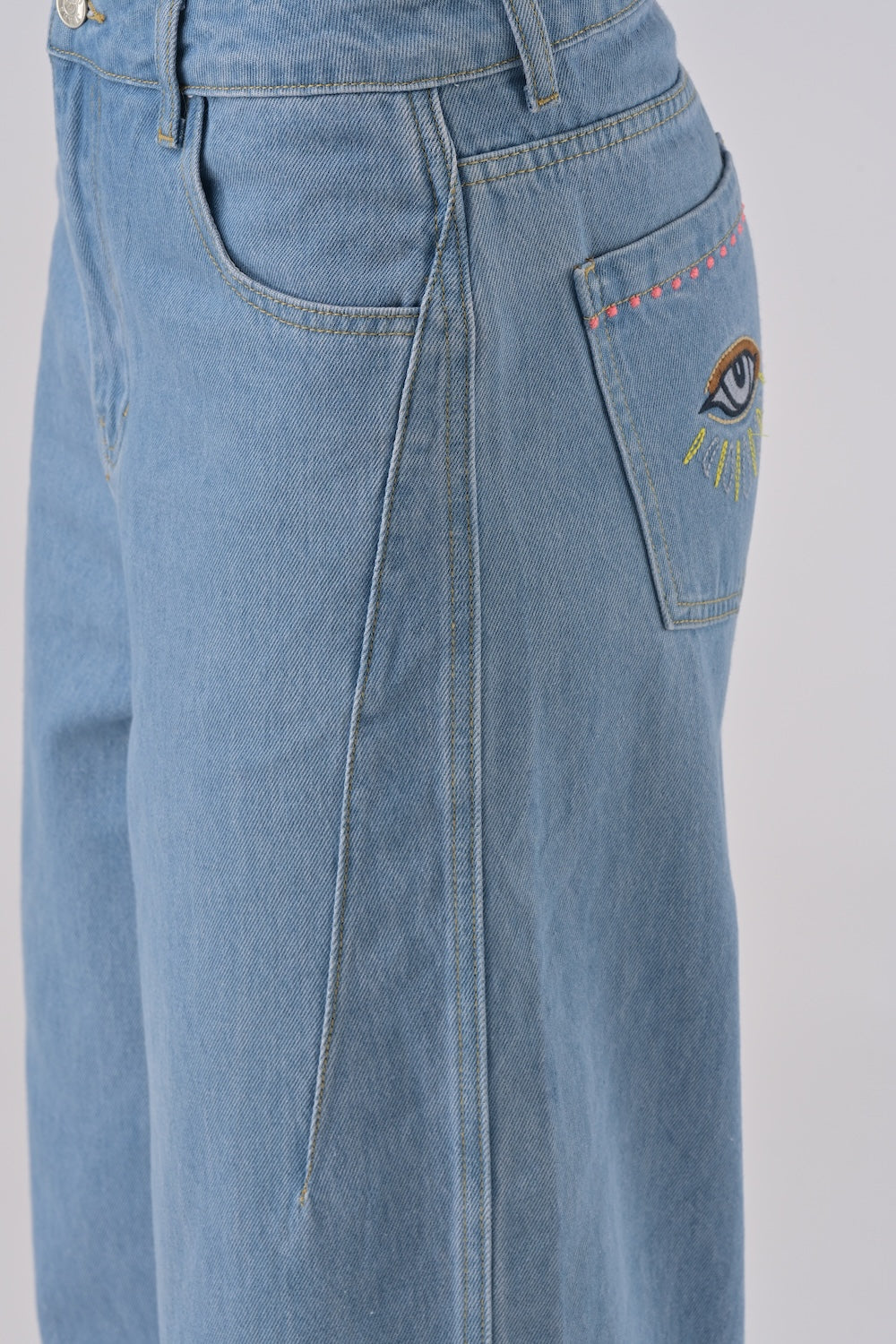 Orfeo Jeans VINCIANE, denim hell | ORFEO Paris. - toietmoi-laboutique