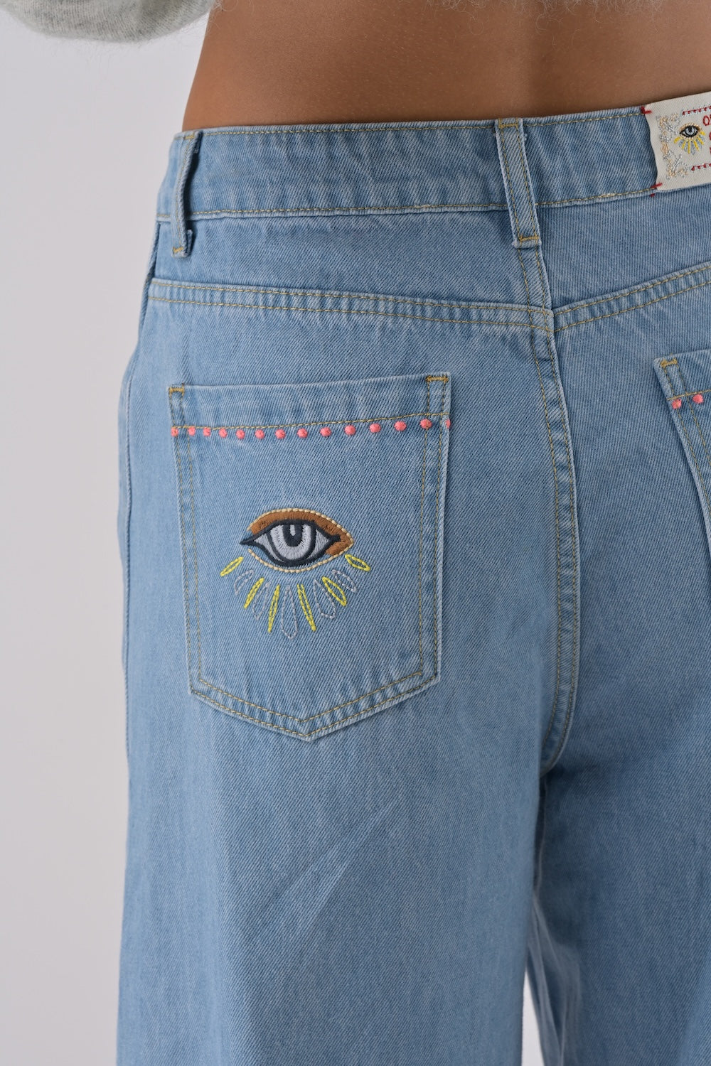 Orfeo Jeans VINCIANE, denim hell | ORFEO Paris. - toietmoi-laboutique