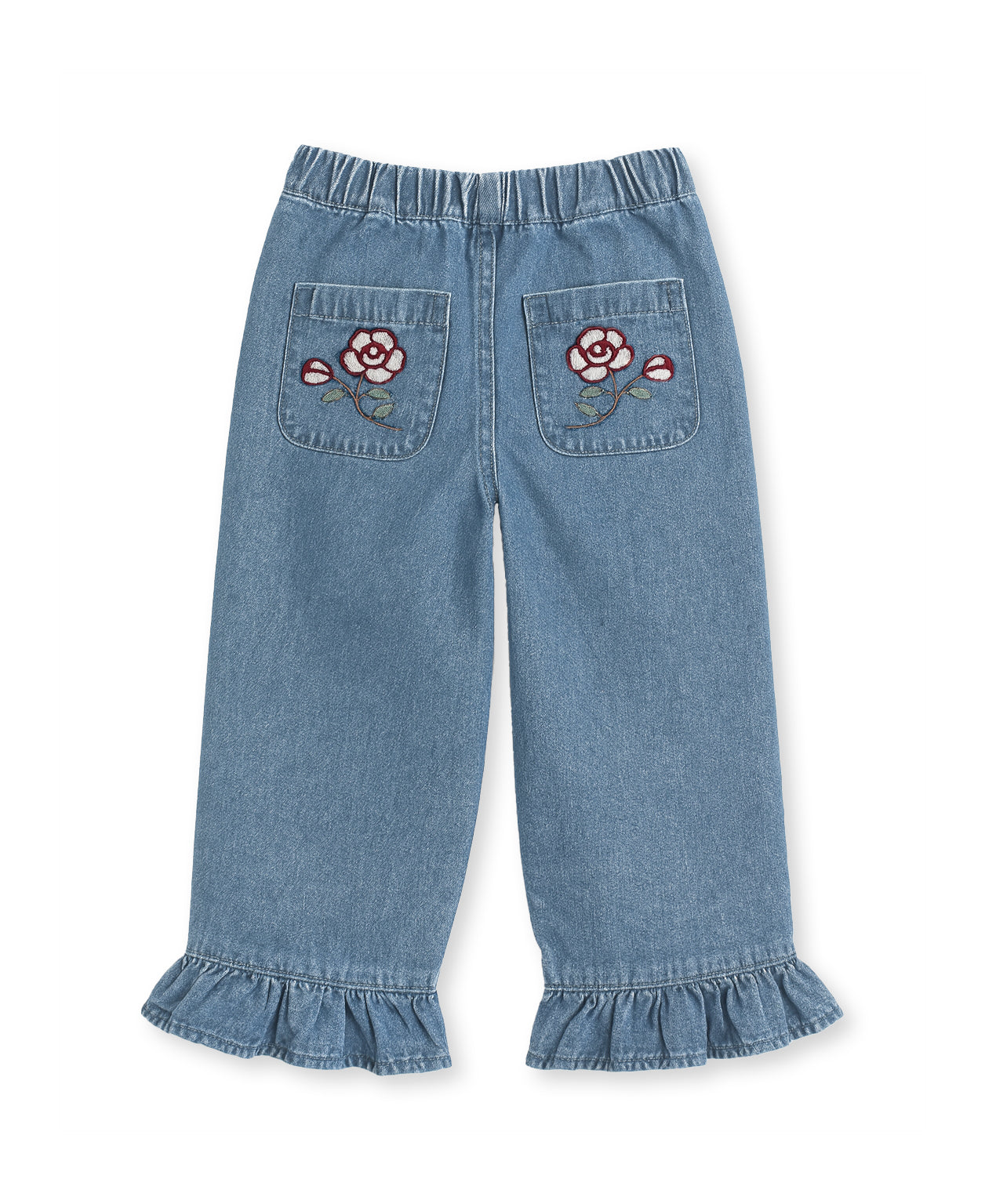 Fliink Jeanshose mit Volantabschluss | Fliink - toietmoi-laboutique