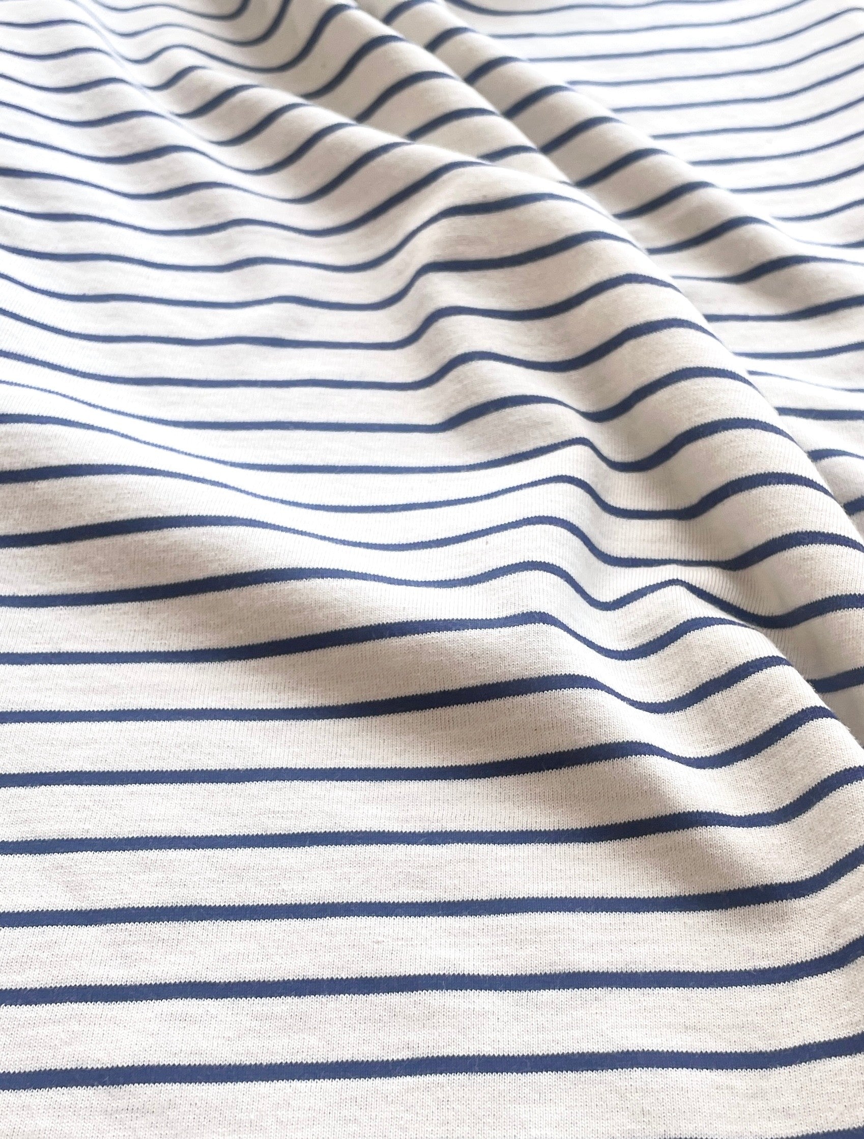 Shirt FLUTTER, weiss/navy gestreift | Mademoiselle YéYé - toietmoi-laboutique