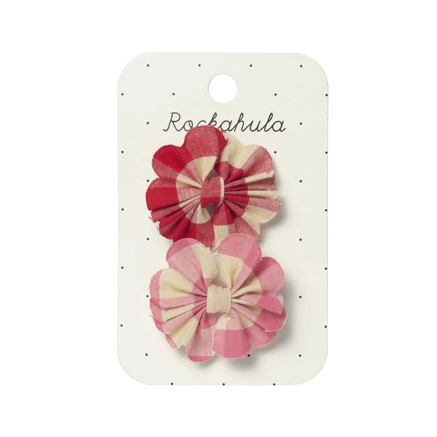 2 Haarspangen, Schleifen/Vichy Caro | Rockahula - toietmoi-laboutique