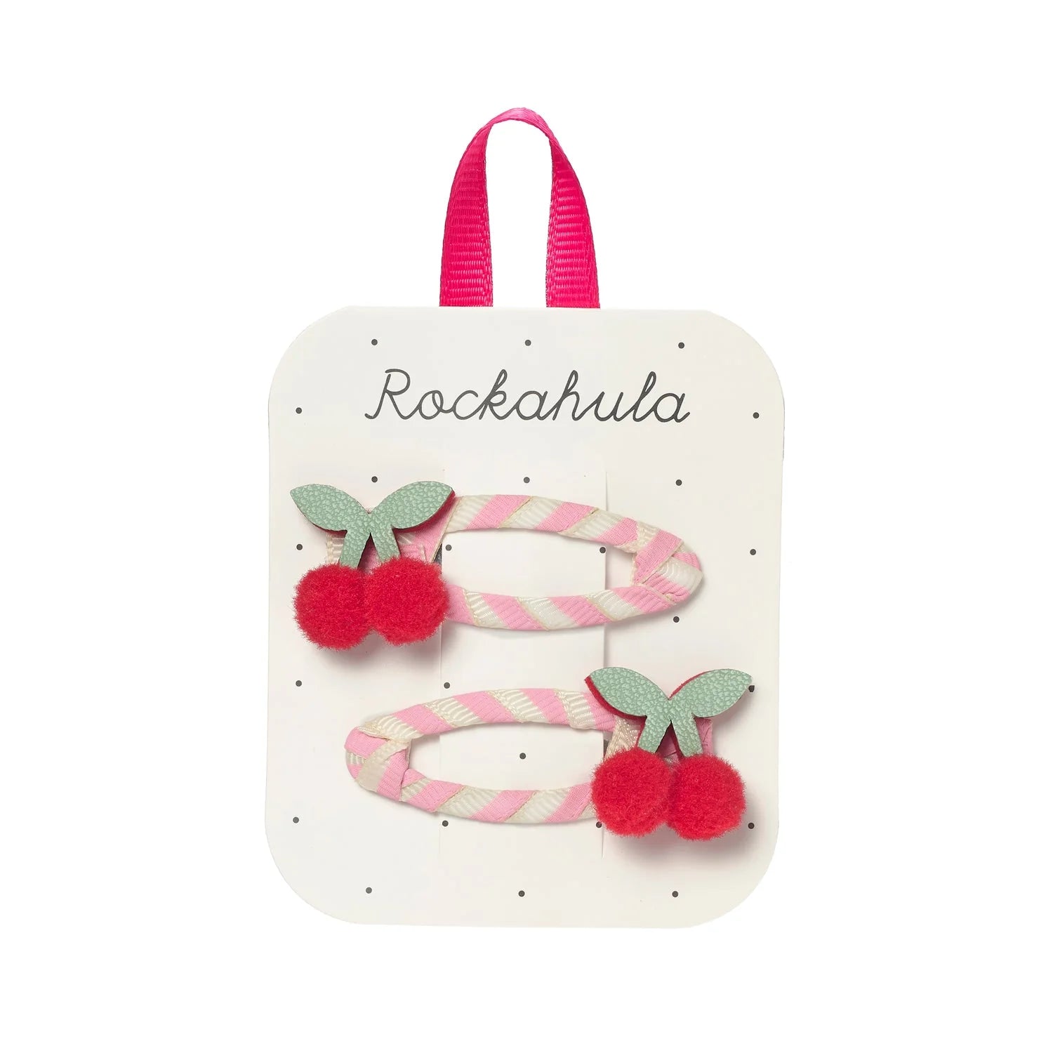 2 Haarspangen, Kirschen/pink | Rockahula - toietmoi-laboutique