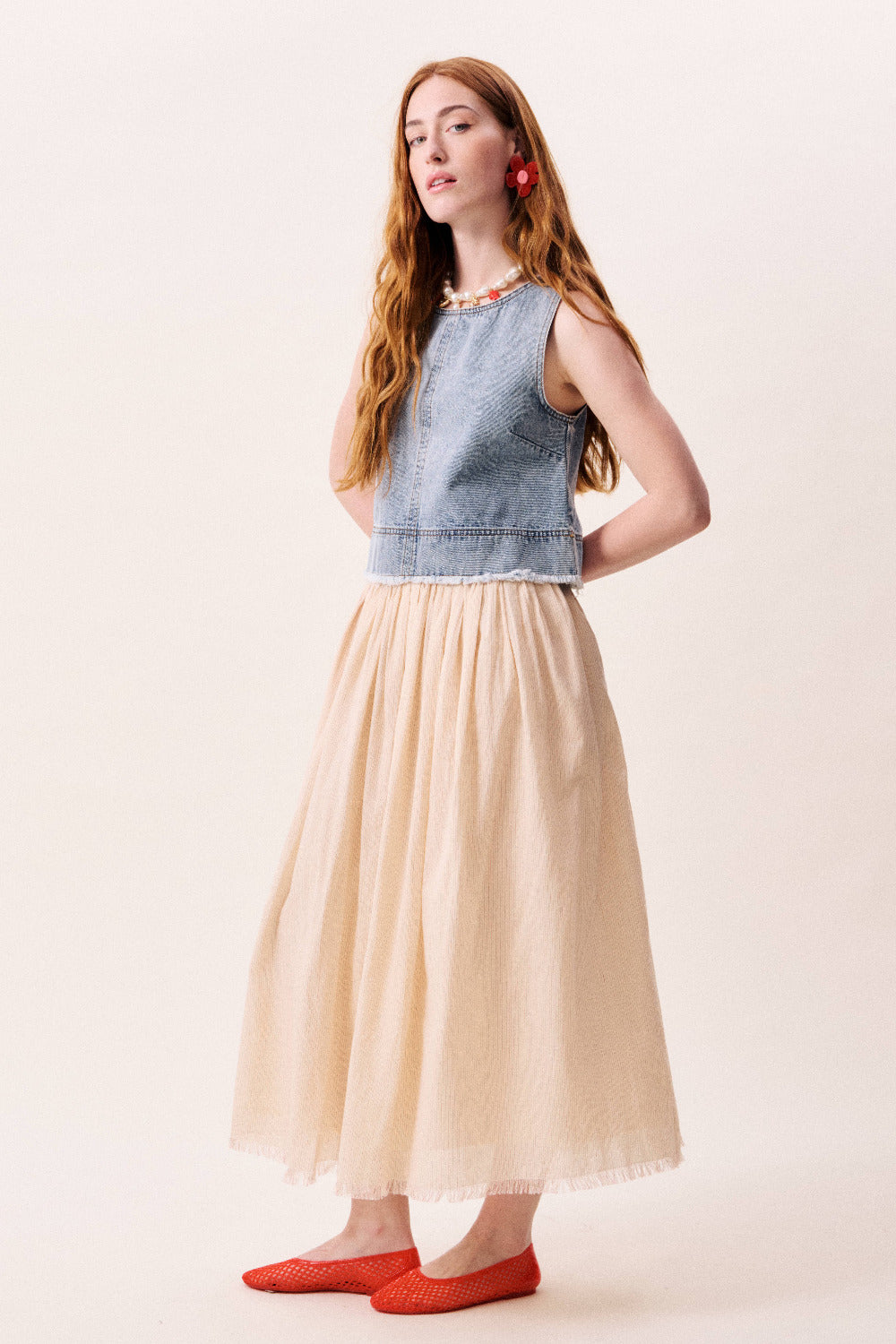 FRNCH Rock, rosabeige | FRNCH - toietmoi-laboutique