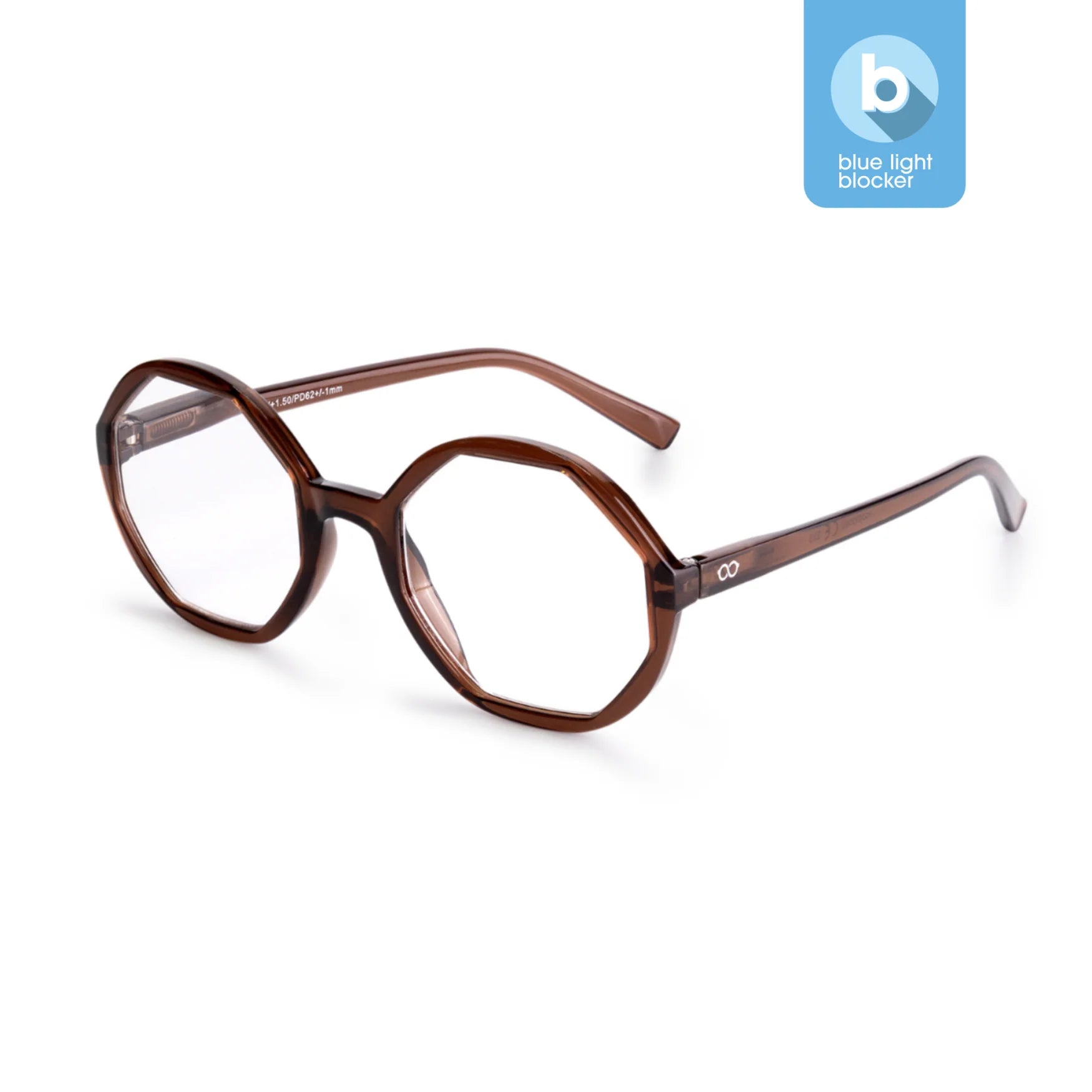 Lesebrille mit Blaulichtfilter, Lolita, hazel | Looplabb - toietmoi-laboutique