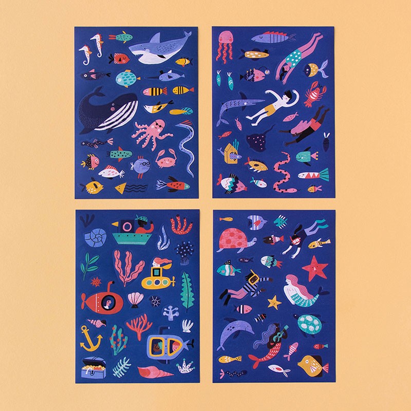 Stickers, Unterwasserwelt | Londji - toietmoi-laboutique