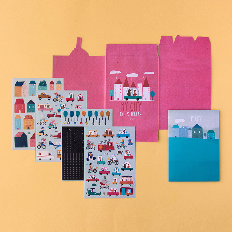 Stickers, My city | Londji - toietmoi-laboutique