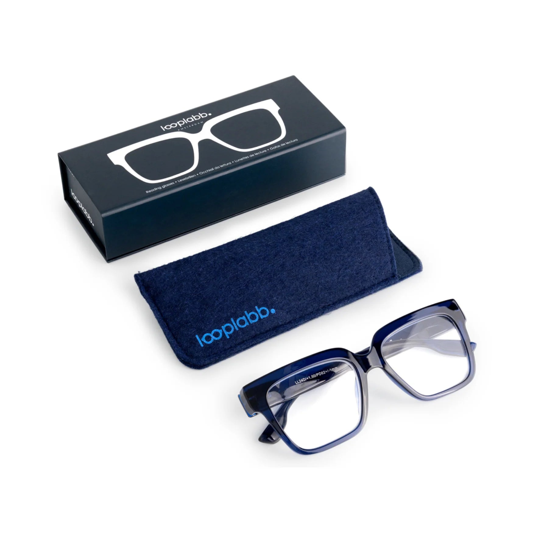 Lesebrille, Max, blue marine | Looplabb - toietmoi-laboutique