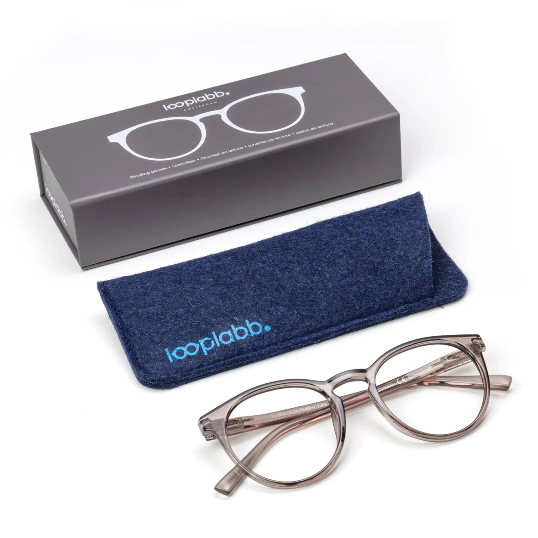 Lesebrille, Papillon, crystal black | Looplabb - toietmoi-laboutique