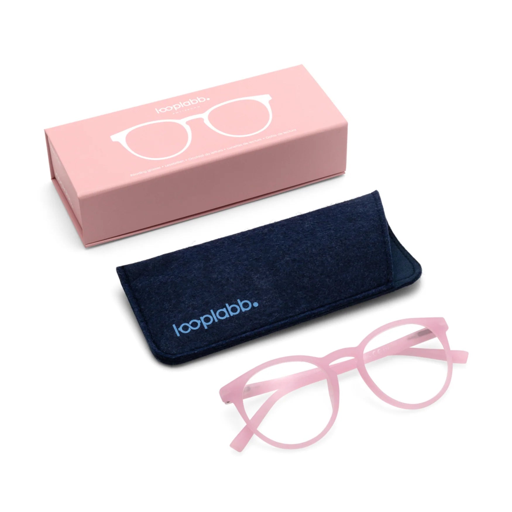 Lesebrille, Papillon, light pink | Looplabb - toietmoi-laboutique