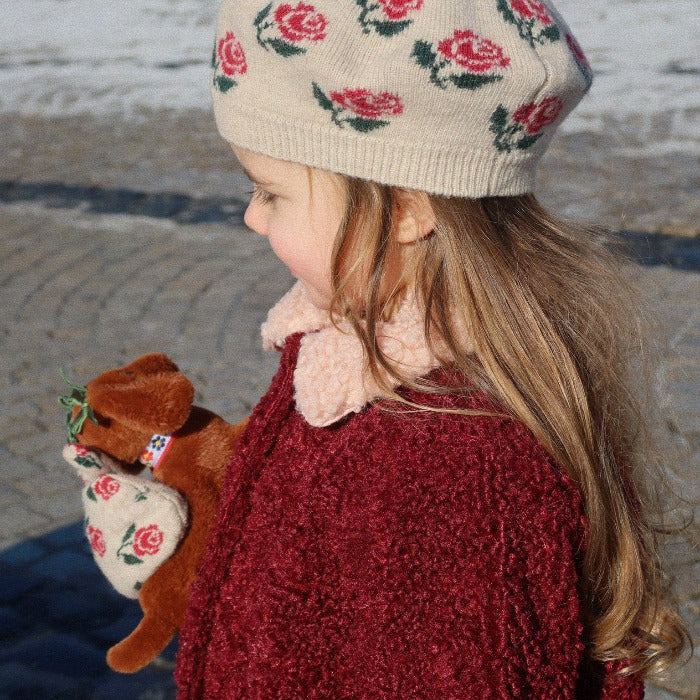 Konges Slojd, Plüschtier, Dackel mit Hundehütte | Konges Slojd - toietmoi-laboutique