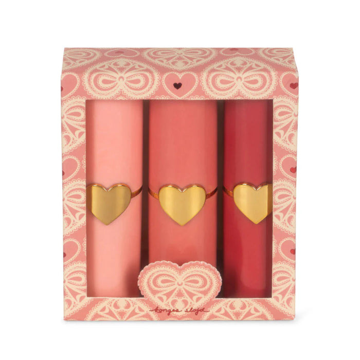 Lippenbalsam, 3er Set Multi | Konges Slojd - toietmoi-laboutique