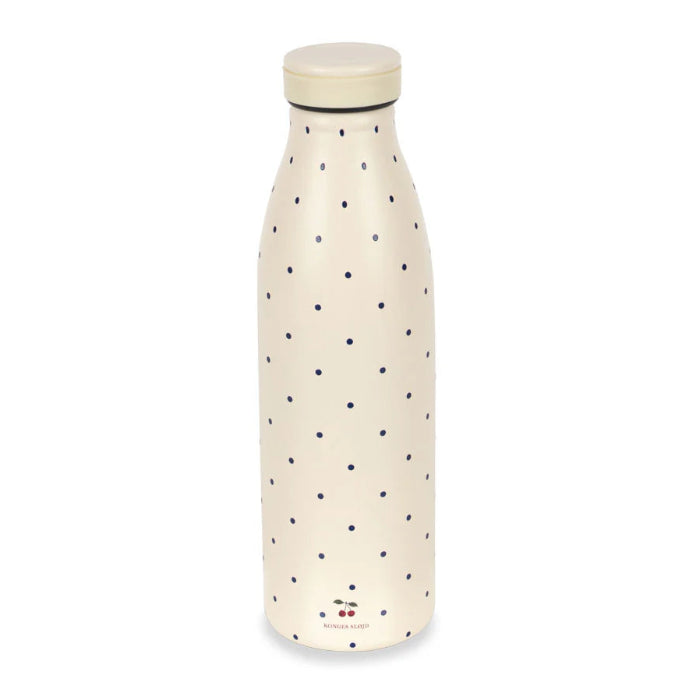 Thermosflasche, ecru mit Pünktchen | Konges Slojd - toietmoi-laboutique