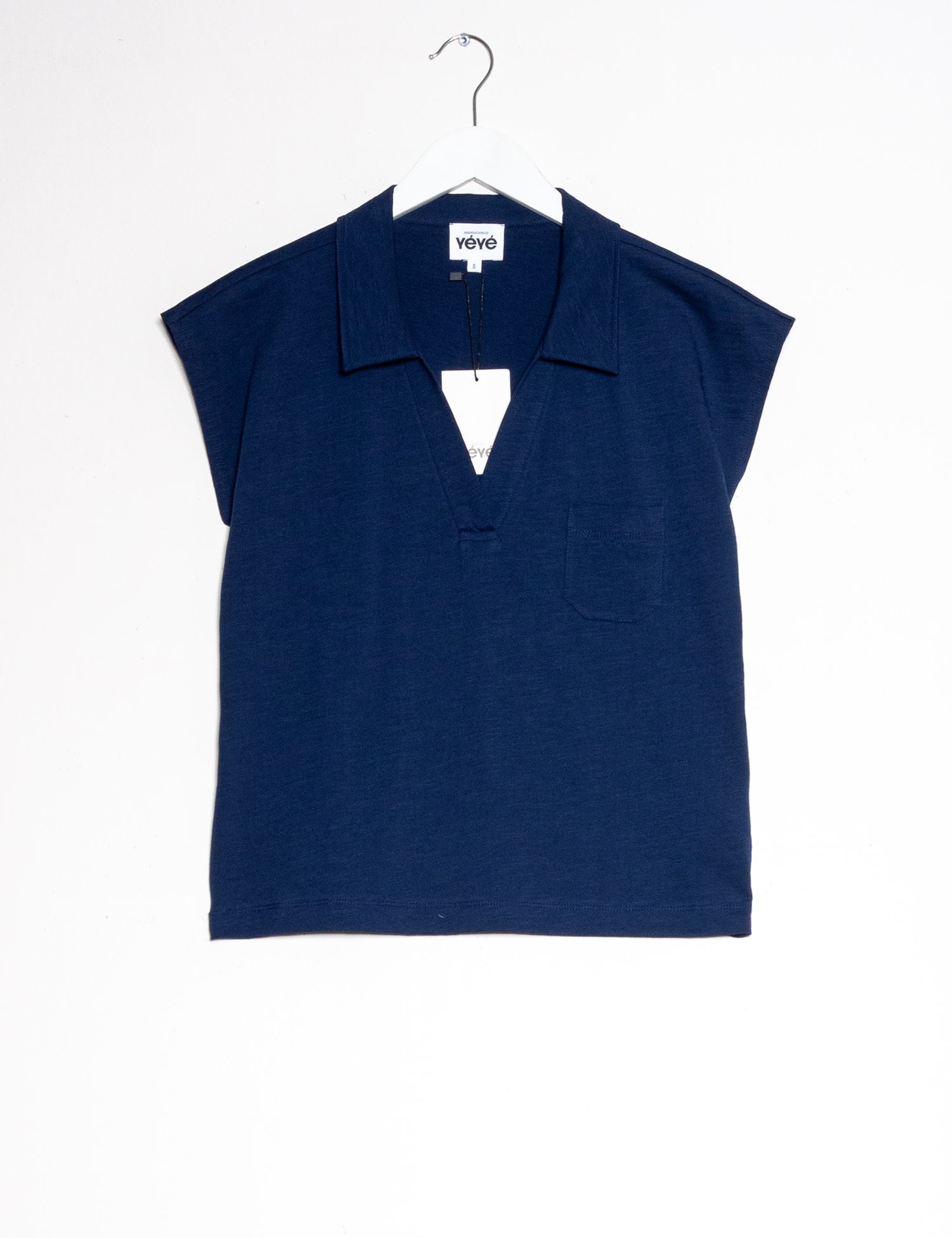 T-Shirt PITCHSIDE, navy | Mademoiselle YéYé - toietmoi-laboutique