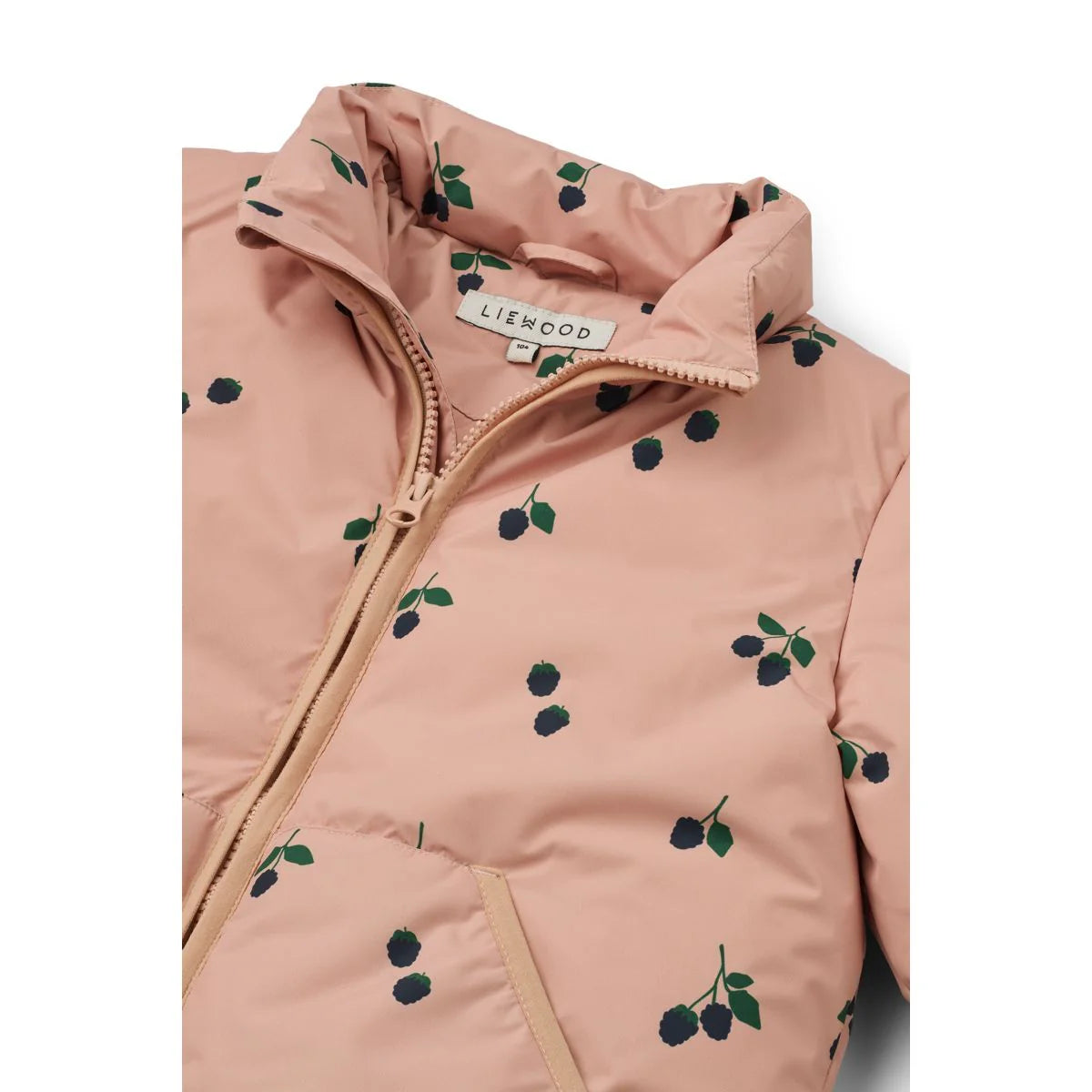 Jacke, BRANTLEY, altrosa/Brombeeren | Liewood - toietmoi-laboutique
