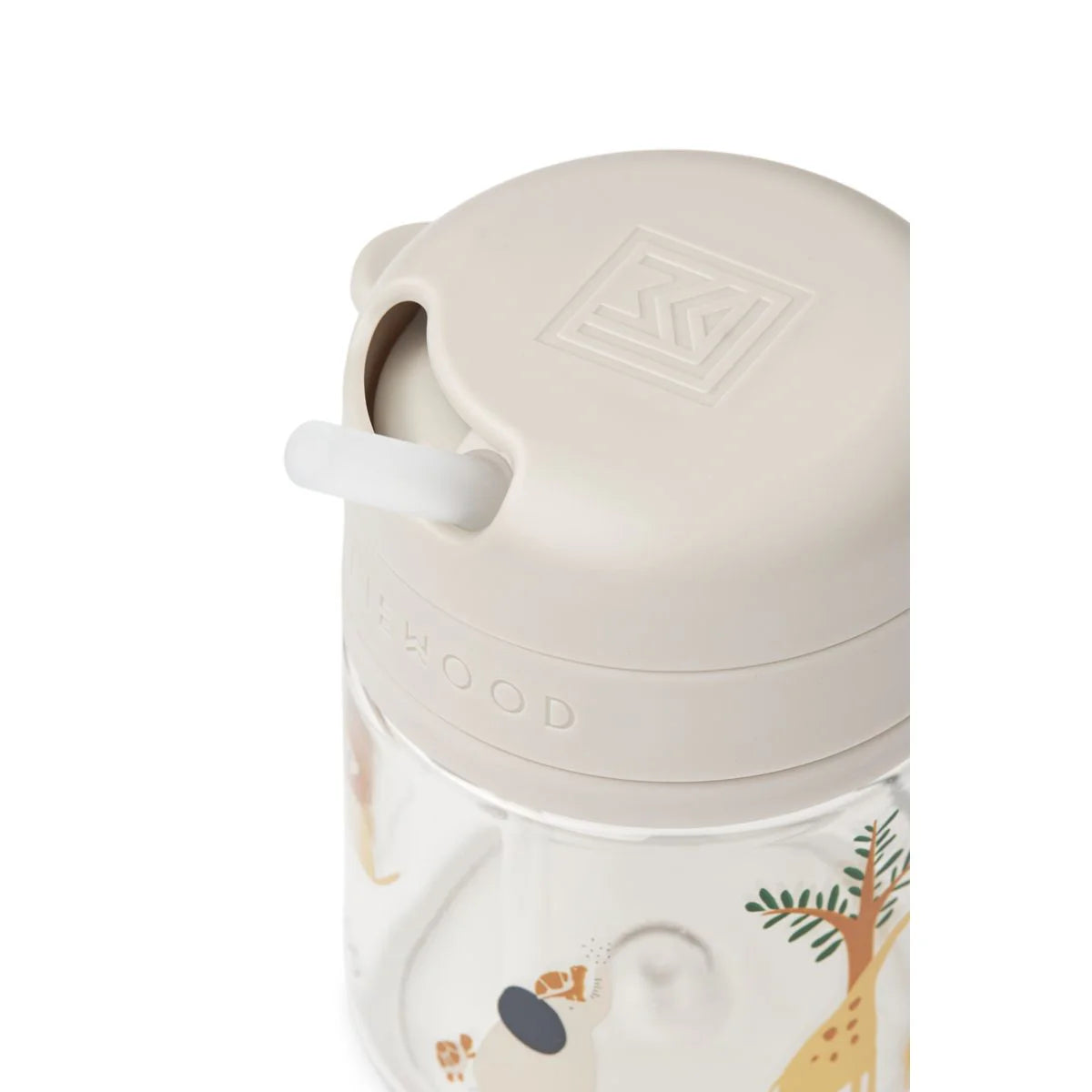 Becher PAVIA mit Strohhalm, Safaritiere | Liewood - toietmoi-laboutique