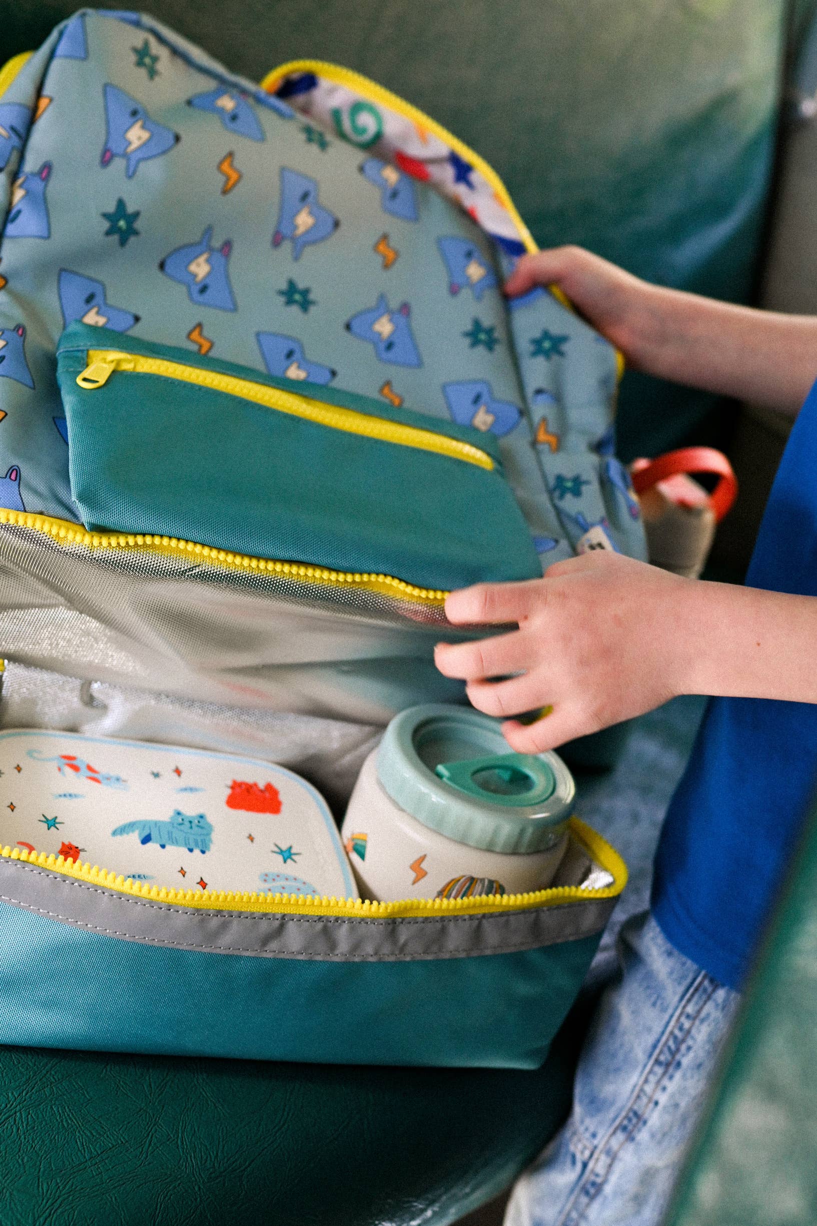 Lunchbox aus Edelstahl, Katzen | the cotton cloud - toietmoi-laboutique
