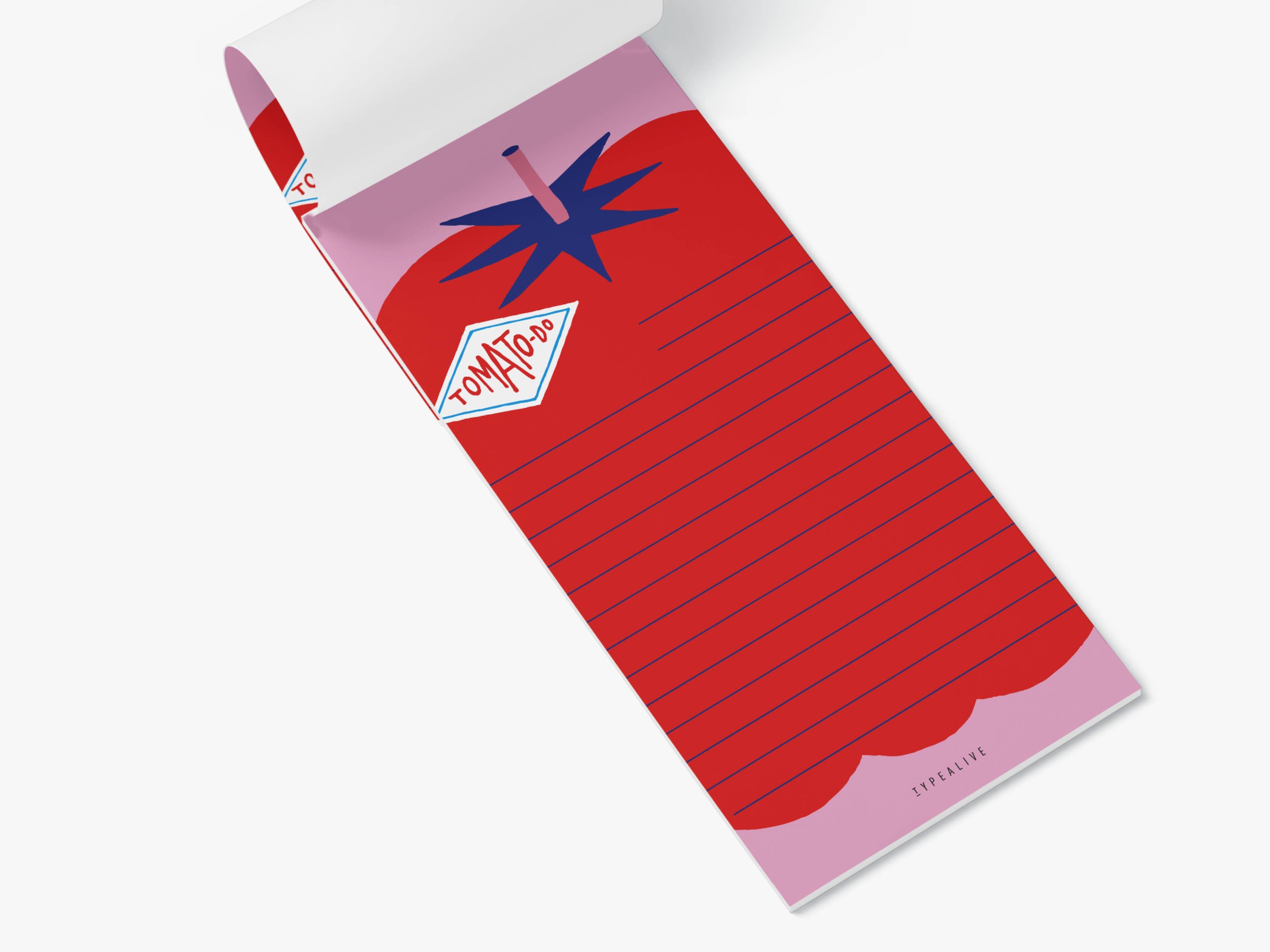 Notizblock "schmal" / Tomato Do | typealive - toietmoi-laboutique