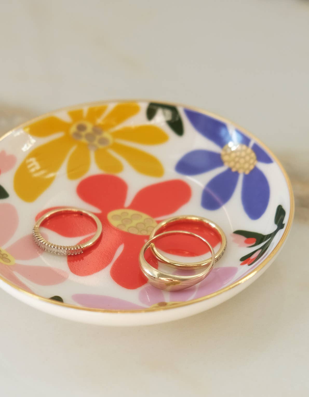 Porzellan Schmuckschale, Blume | Idlewild Co. - toietmoi-laboutique