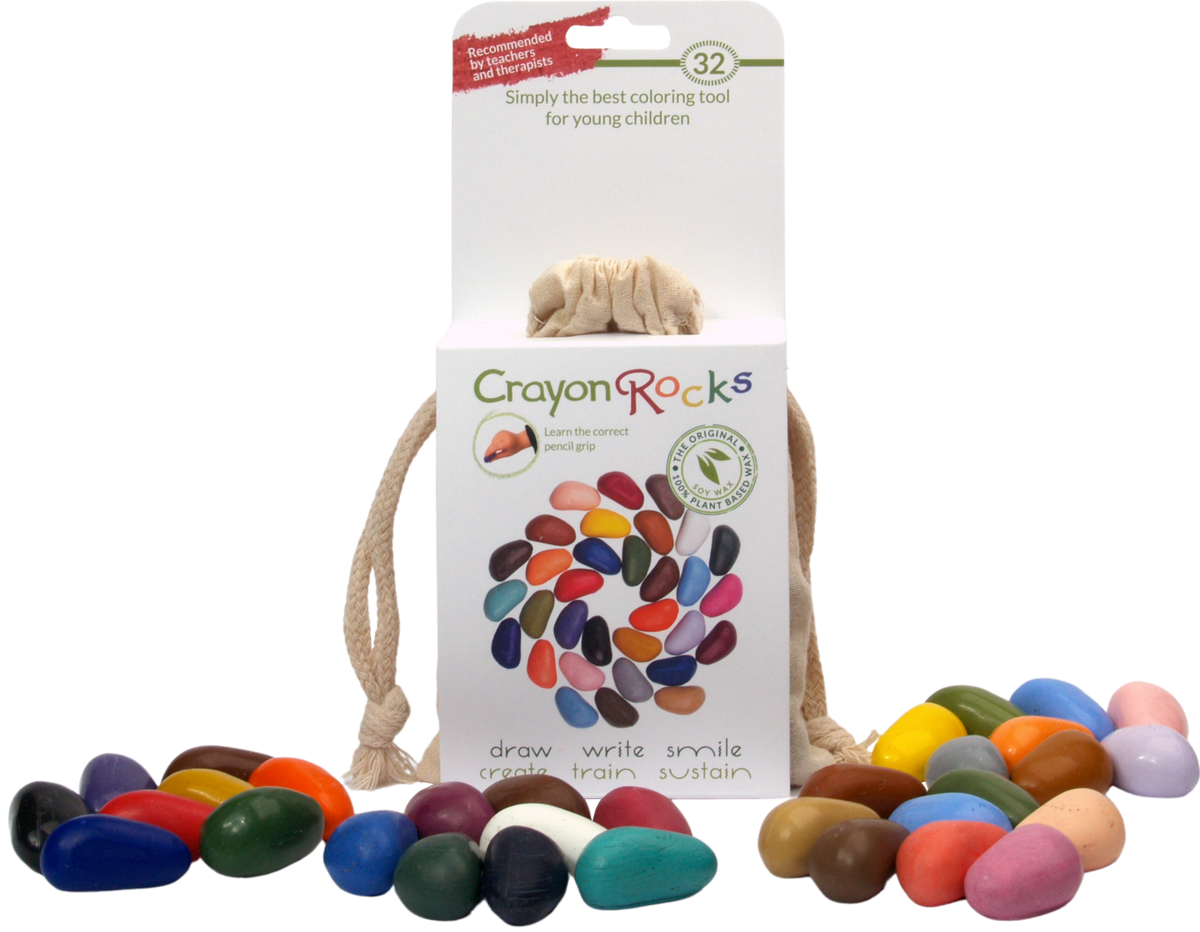 Crayon Rocks - 32 Farben im Beutel | Crayon Rocks EU - toietmoi-laboutique
