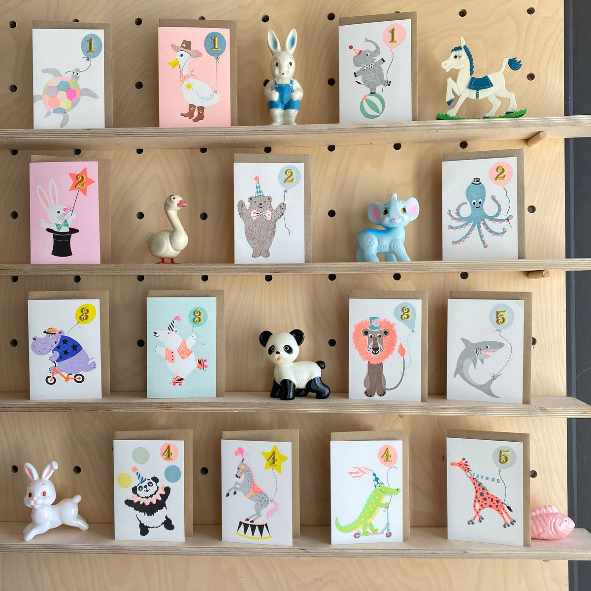 Postkarte mit Umschlag - Eisbär / 3 Jahre | Petra Boase Ltd - toietmoi-laboutique