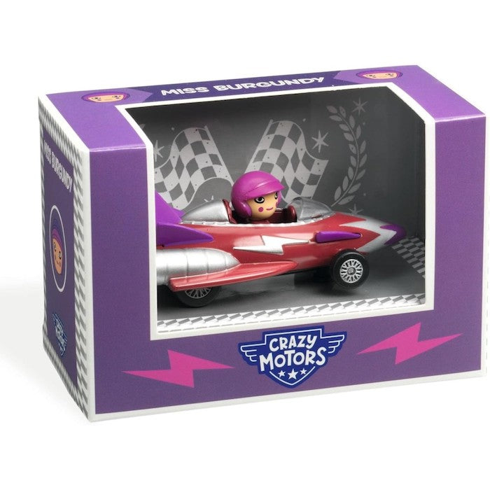 Crazy Motors, Miss Burgundy | djeco - toietmoi-laboutique