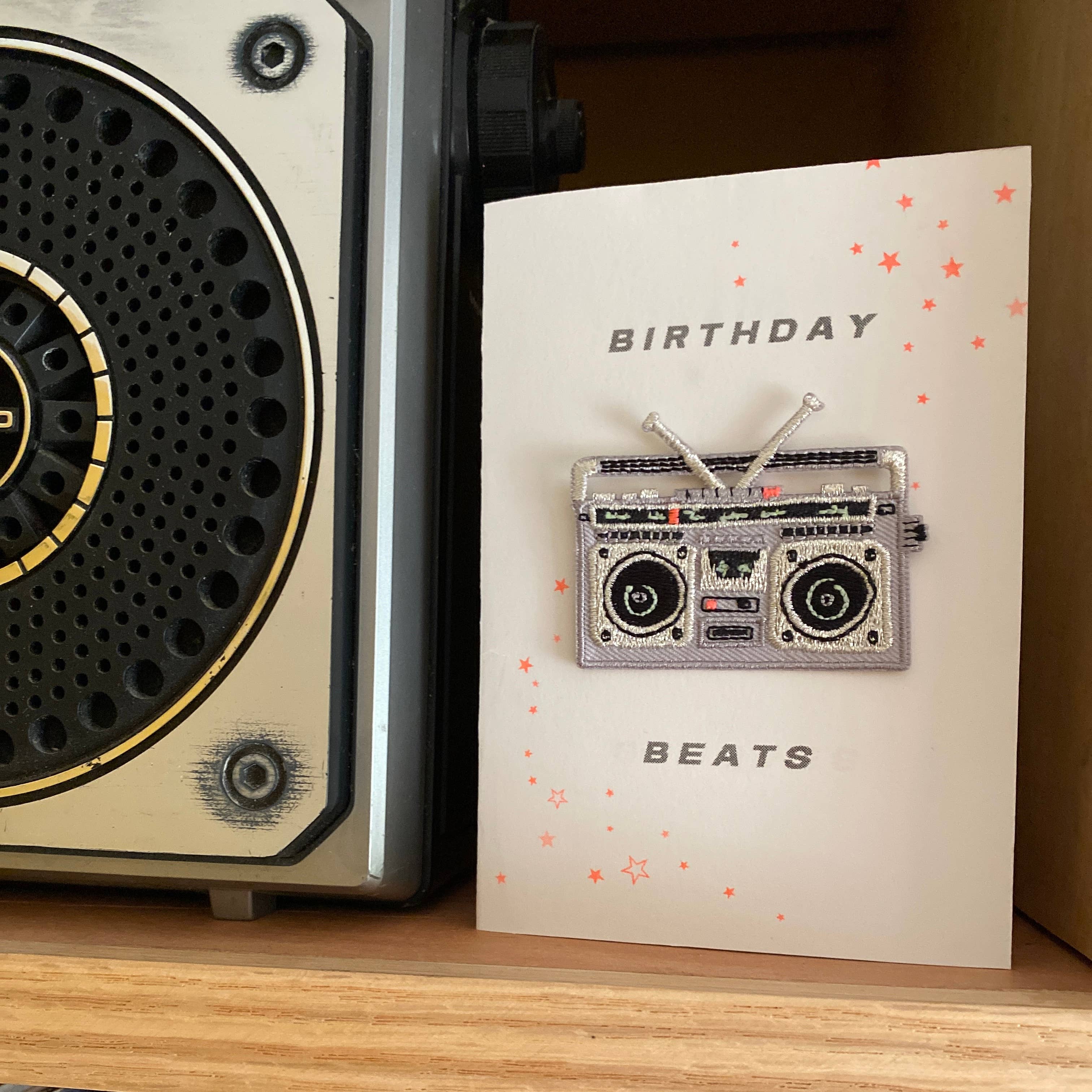 Patchkarte - Boom Box | Petra Boase Ltd - toietmoi-laboutique