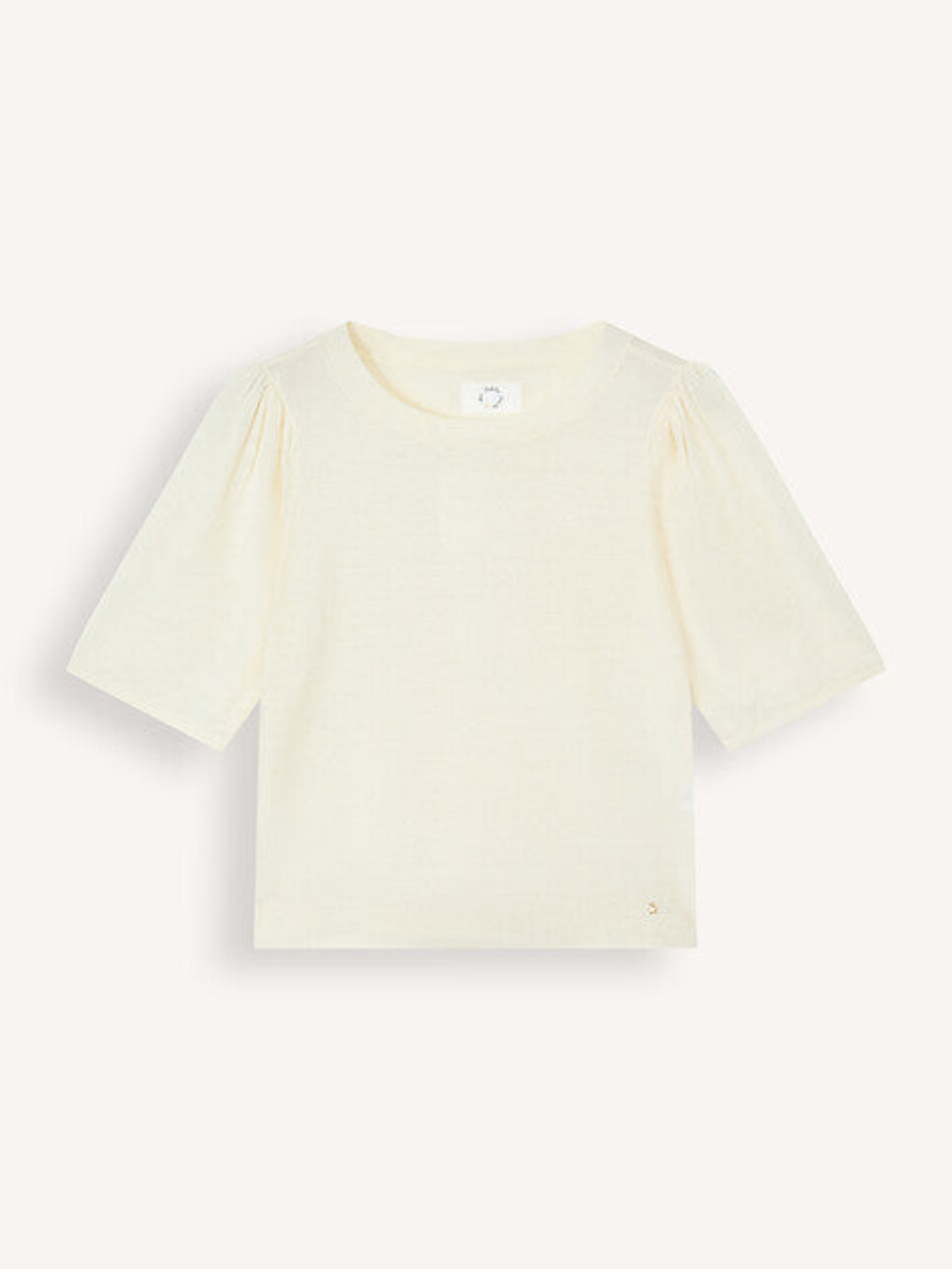 Leinenshirt BRUNE, creme | des petits hauts - toietmoi-laboutique